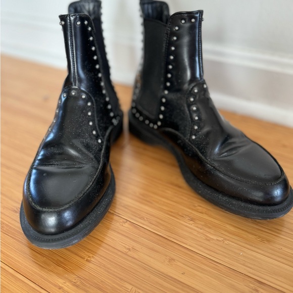 Dr. Martens Air Wair Amielya Studded Ankle  Boots - Picture 6 of 13